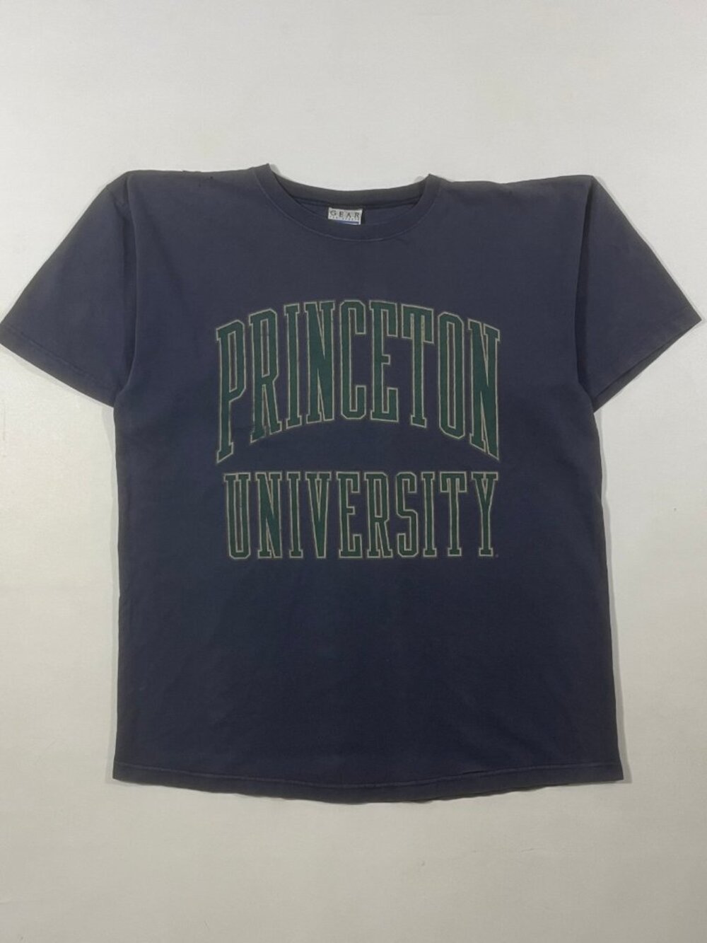 Vintage 90s Princeton University Gear For Sports Navy Collegiate Tee L Made in…
